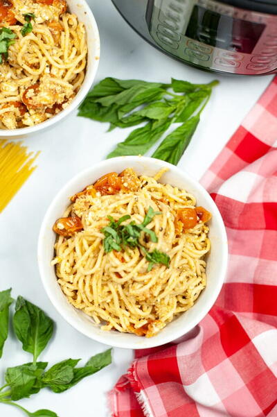 Instant Pot Tomato Feta Pasta Instant Pot Tomato Feta Pasta