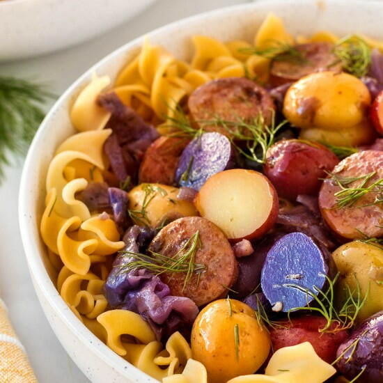 Slow Cooker Sausage And Potatoes Slow Cooker Sausage And Potatoes