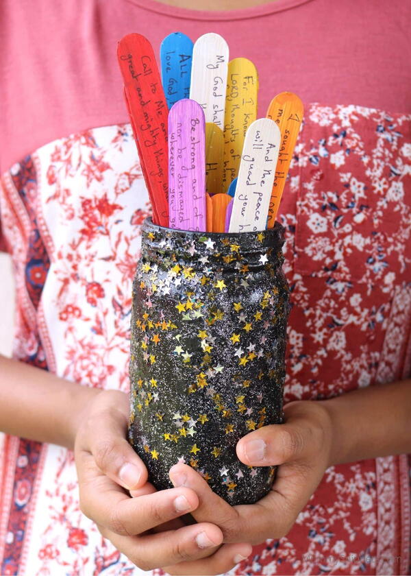 Inspirational Promise Jar Inspirational Promise Jar