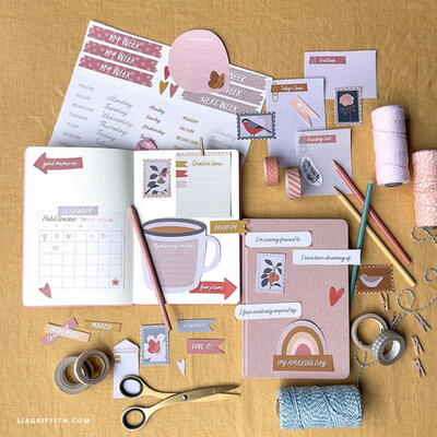 108 Free Bullet Journal Labels