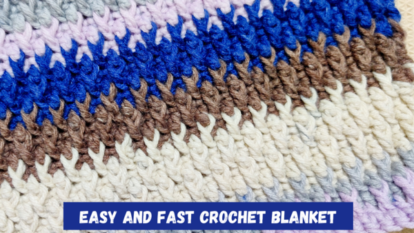 Fast And Easy Crochet Blanket With Alpine Stitch Fast And Easy Crochet Blanket With Alpine Stitch