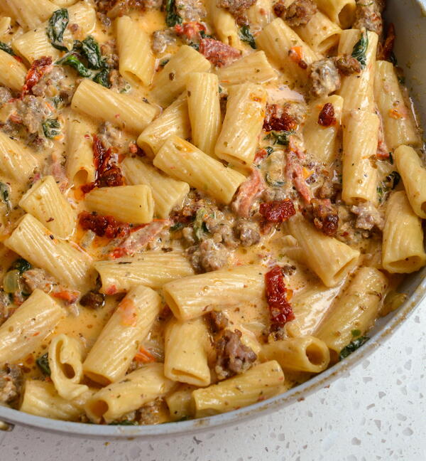 Italian Sausage Pasta Italian Sausage Pasta