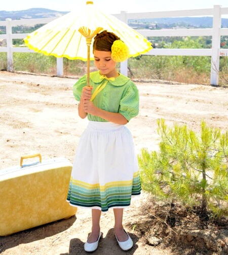 Chromatic Vintage Ribbon Skirt Chromatic Vintage Ribbon Skirt