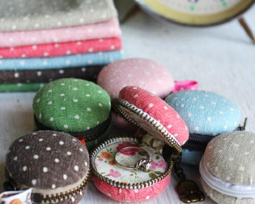 Macaron Coin Purse Pattern