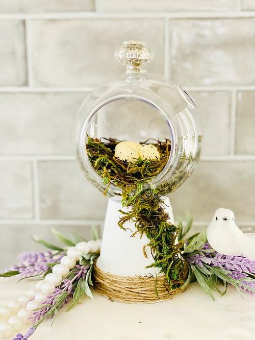 Birds Nest Fake Terrarium Bird's Nest Fake Terrarium