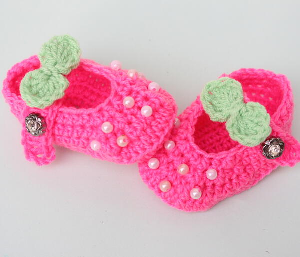 Fast Baby Crochet Shoes Booties Simple Easy Biggener Pattern Fast Baby Crochet Shoes Booties Simple Easy Biggener Pattern