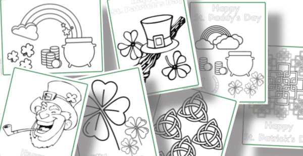 Free St Patricks Day Coloring Pages Free St. Patrick’s Day Coloring Pages