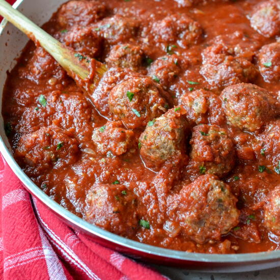 Baked Meatballs Baked Meatballs