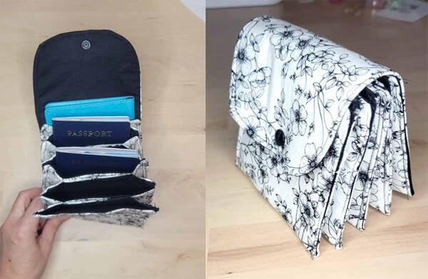 Easy Sew Accordion Pouch Easy Sew Accordion Pouch