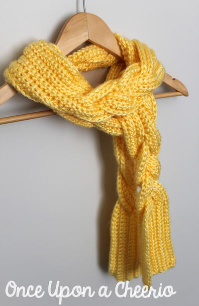 Rapunzels Braid Scarf Rapunzel's Braid Scarf