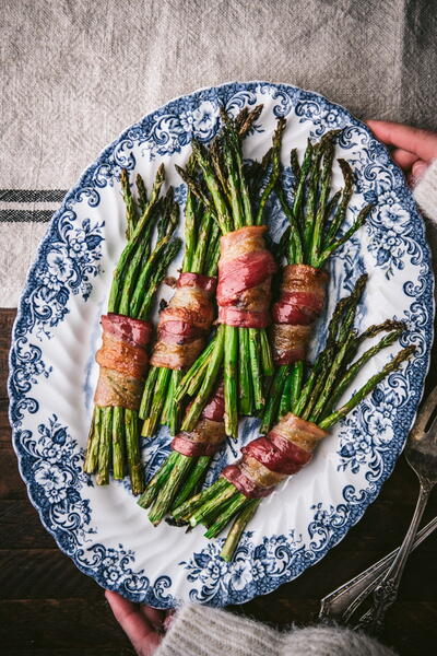 Bacon Wrapped Asparagus Bacon Wrapped Asparagus