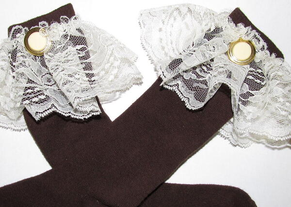 Victorian Lace Knee Socks Victorian Lace Knee Socks