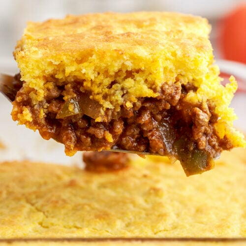 Sloppy Joe Cornbread Casserole Sloppy Joe Cornbread Casserole