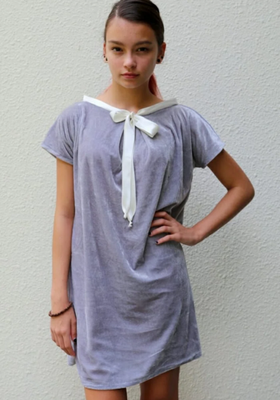 Crushed Velvet Dress Free Sewing Pattern Crushed Velvet Dress Free Sewing Pattern