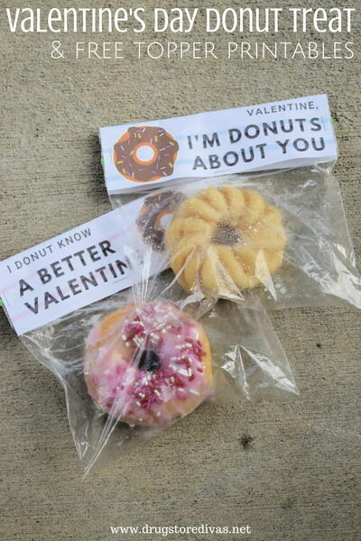 Valentines Day Donut Treats Valentine’s Day Donut Treats