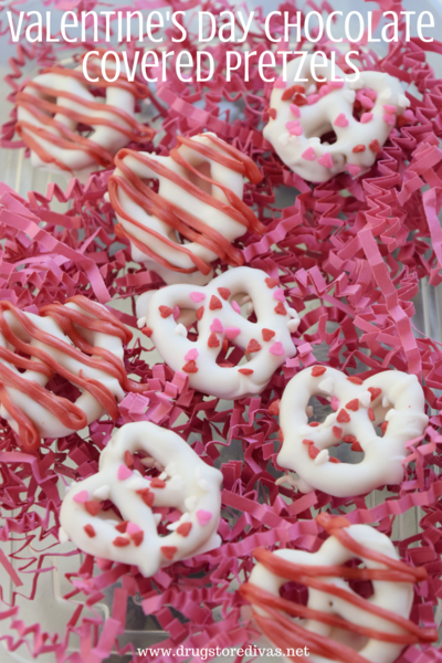 Valentines Day Chocolate Covered Pretzels Valentine’s Day Chocolate Covered Pretzels