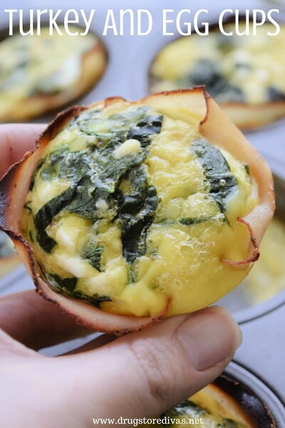 Egg Cups With Turkey Egg Cups With Turkey