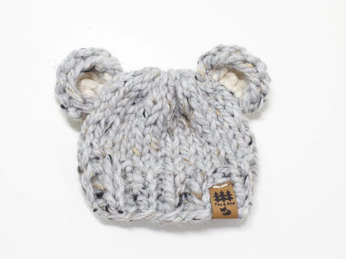 Two Tone Bear Ears Hat Toque Baby Children Two Tone Bear Ears Hat Toque Baby Children