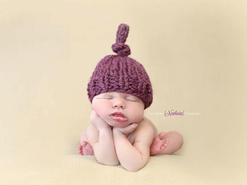Baby Top Knot Hat Newborn Beanie Baby Top Knot Hat Newborn Beanie
