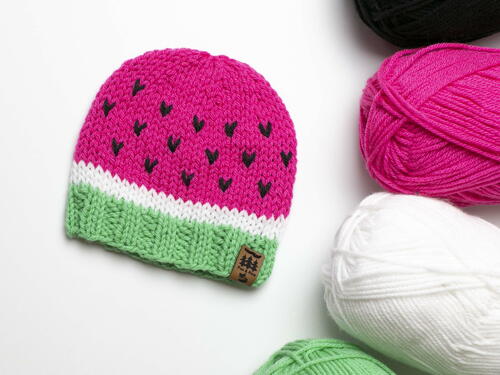 Watermelon Beanie Fruit Hat Toque Baby Children Women Men Watermelon Beanie Fruit Hat Toque Baby Children Women Men