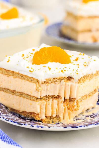 Orange Icebox Cake Orange Icebox Cake
