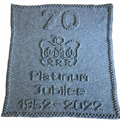 The Queens Platinum Jubilee Lap Blanket The Queen's Platinum Jubilee Lap Blanket