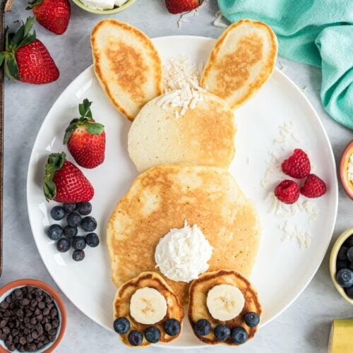 Bunny Butt Pancakes Bunny Butt Pancakes