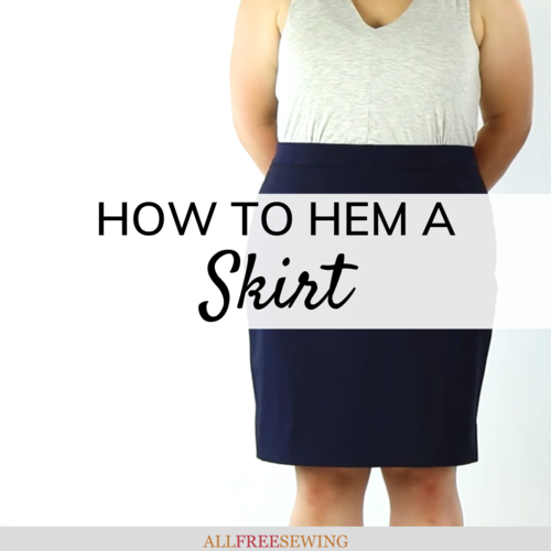 How to Hem a Skirt How to Hem a Skirt