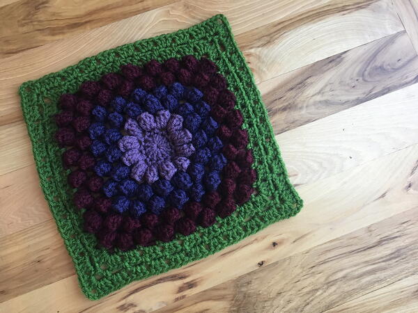 Danyels Afghan Square Simple Crochet Pattern Motif Danyel's Afghan Square: Simple Crochet Pattern Motif