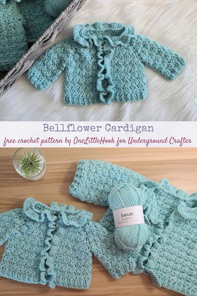 Bellflower Baby Cardigan Bellflower Baby Cardigan