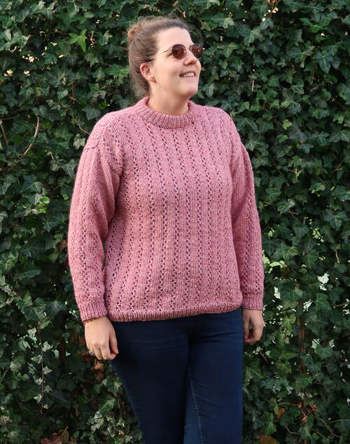 Lily Easy Lace Sweater Lily Easy Lace Sweater