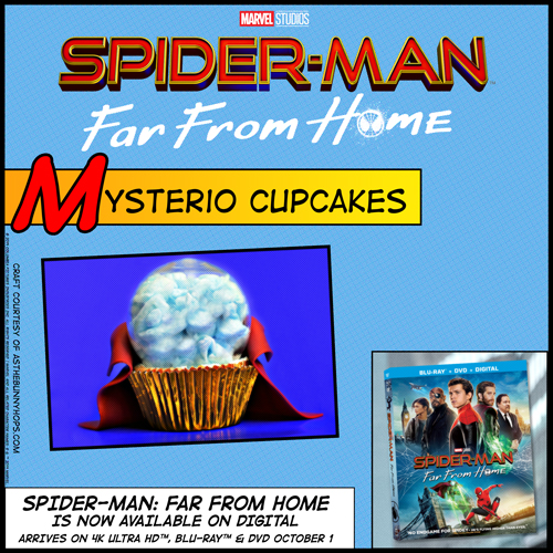 Make Your Own Mysterio Cupcakes Make Your Own Mysterio Cupcakes