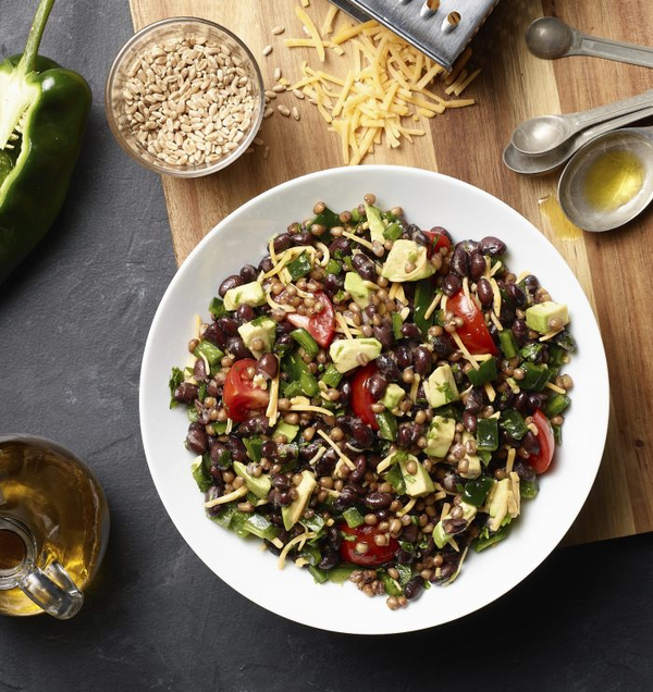 Wheat Berry Black Bean And Avocado Salad Recipe Wheat Berry, Black Bean, And Avocado Salad Recipe