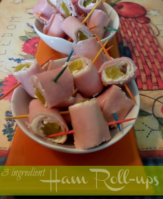 3 Ingredient Ham Roll-ups Recipe 3 Ingredient Ham Roll-ups Recipe