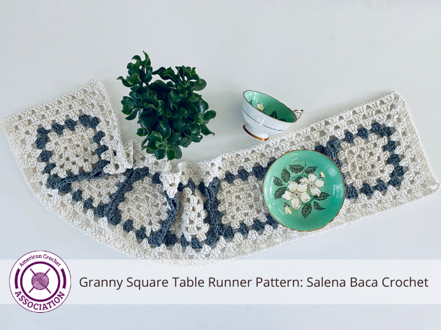 Granny Square Table Runner Quick Easy Crochet Pattern Granny Square Table Runner: Quick & Easy Crochet Pattern