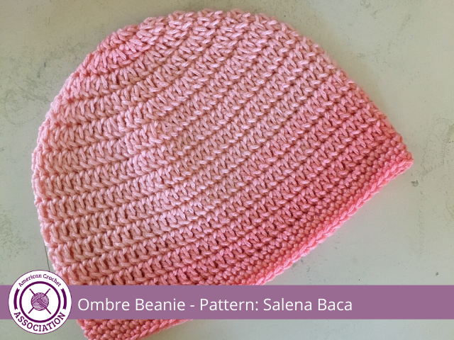 Ombre Beanie: Easy Crochet Pattern With 6 Sizes
