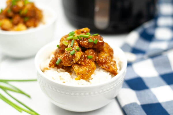 Air Fryer Sesame Chicken Air Fryer Sesame Chicken