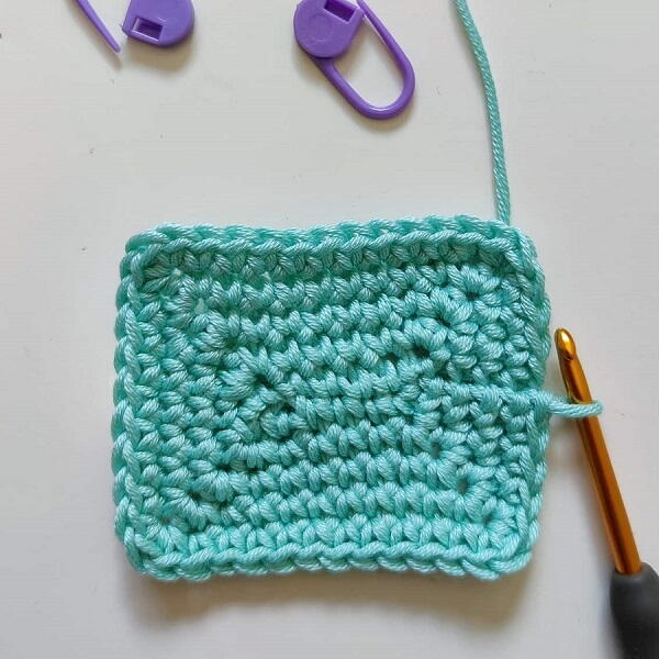 Solid Crochet Rectangle Solid Crochet Rectangle