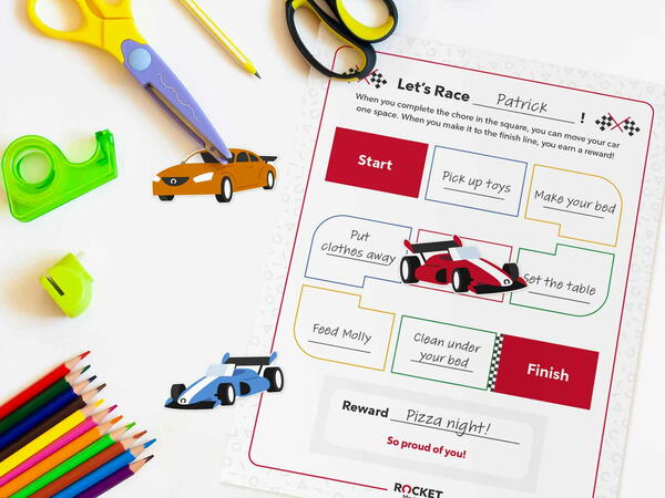 Fun Printable Chore Chart For Kids Fun Printable Chore Chart For Kids