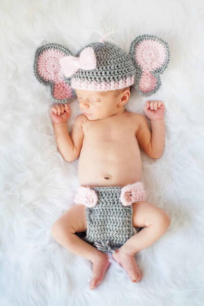 Elephant Baby Outfit 