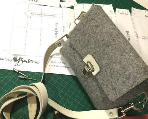 Fancy Felt No Sew Purse Fancy Felt No Sew Purse