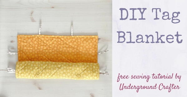 Diy Tag Blanket Diy Tag Blanket