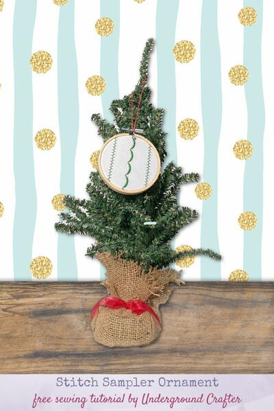 Stitch Sampler Ornament Stitch Sampler Ornament