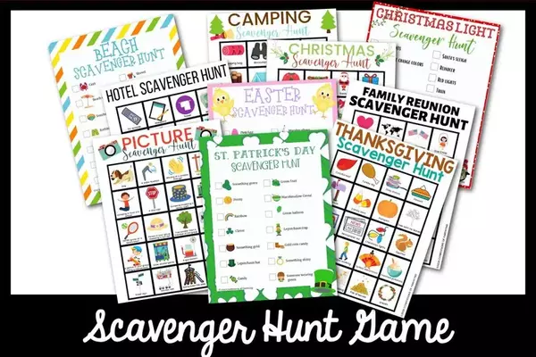 The Best Scavenger Hunt For Kids Ideas The Best Scavenger Hunt For Kids Ideas