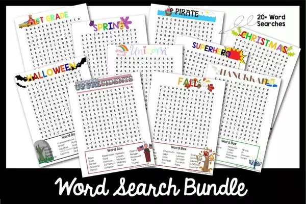 The Best Free Word Search Printables For Every Occasion The Best Free Word Search Printables For Every Occasion