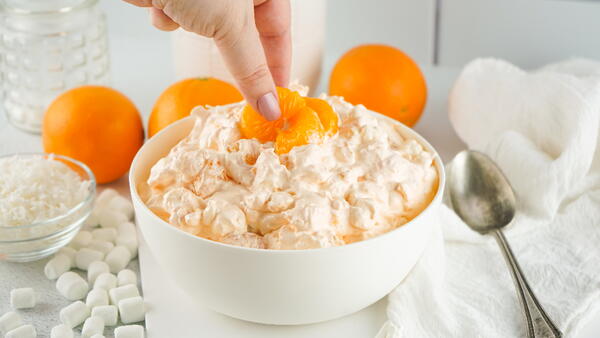 How To Make Orange Fluff Salad How To Make Orange Fluff Salad