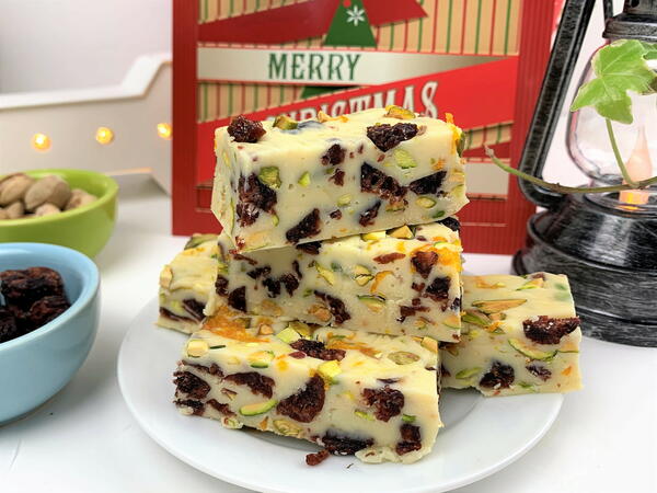 Cranberry Pistachio Fudge Cranberry Pistachio Fudge