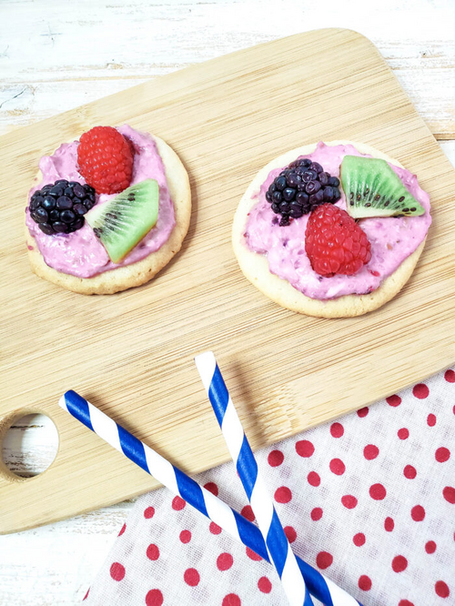 Mini Fruit Pizzas Mini Fruit Pizzas