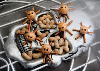 Peanut Butter Ball Spiders Peanut Butter Ball Spiders