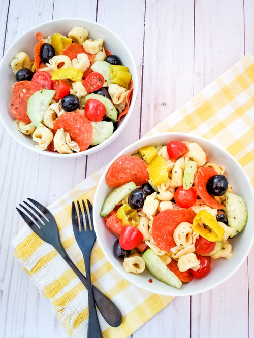 Easy Summer Tortellini Salad Easy Summer Tortellini Salad